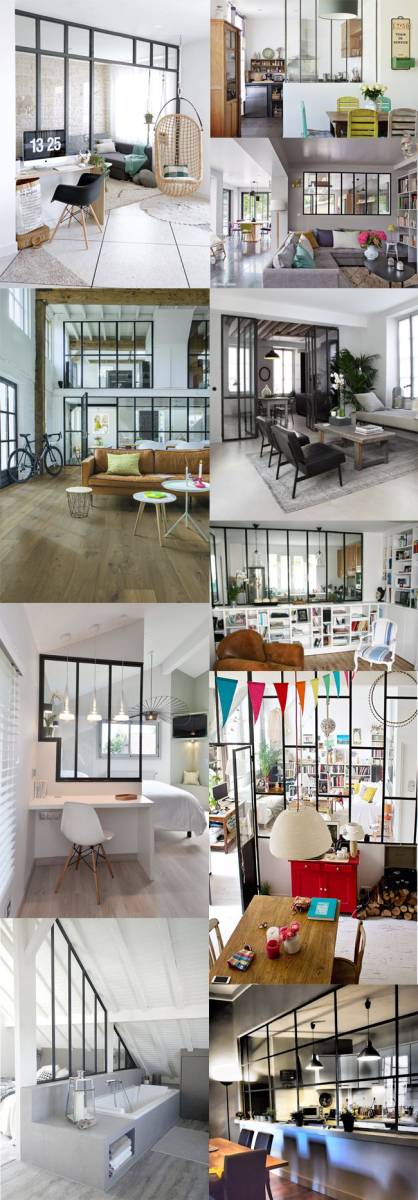 Idée déco : verrière d'intérieur blog déco made in meubles