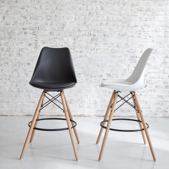 tabouret bar en metal plexi