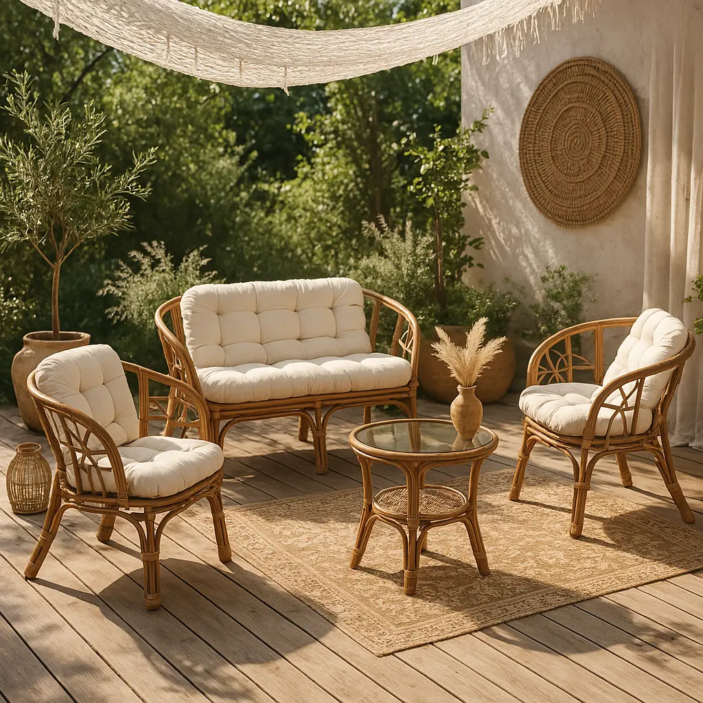Entretien salon de jardin en rotin : Nos conseils pratiques et simples !