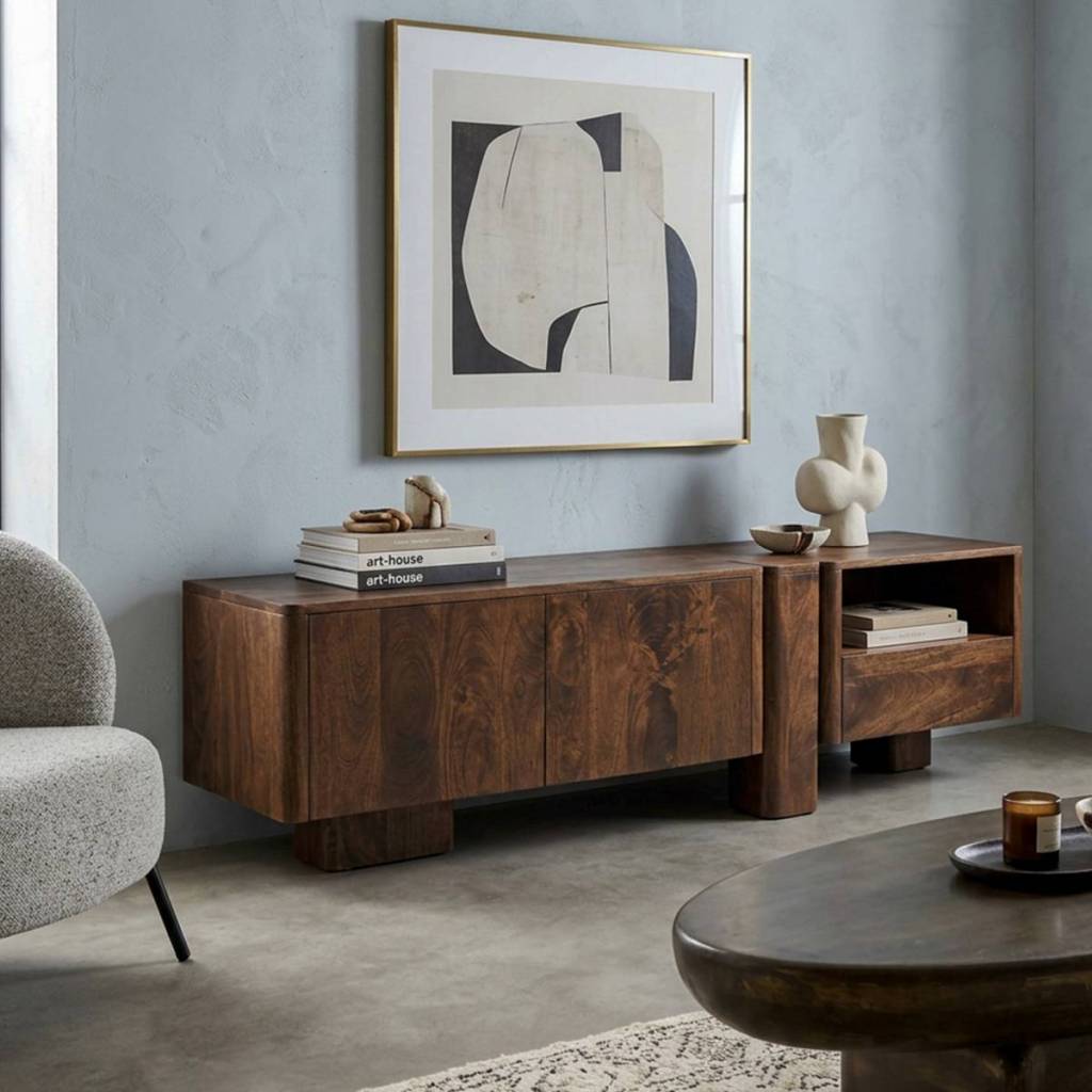 salon dans le style contemporain