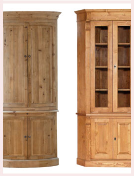 Buffet D Angle Bois Massif Made In Meubles